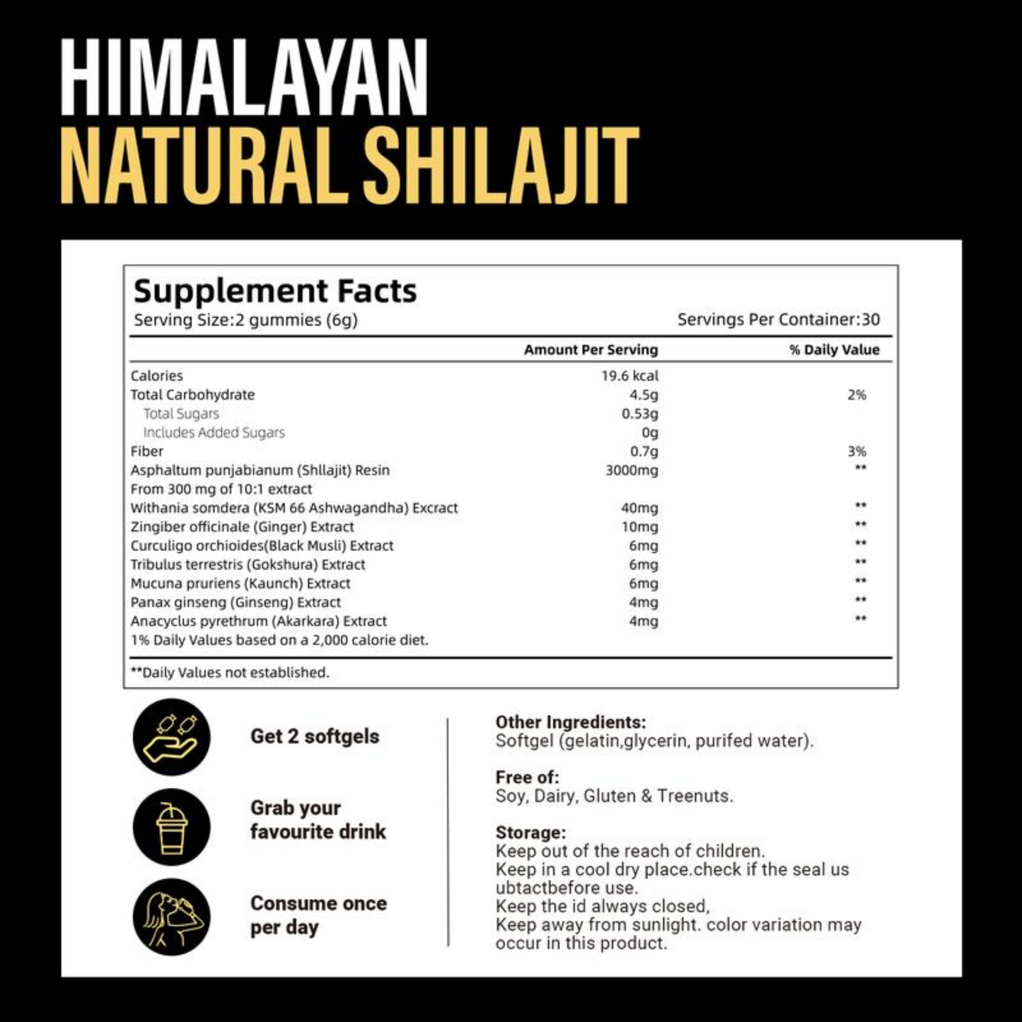 Himalayan | Shilajit Gummies